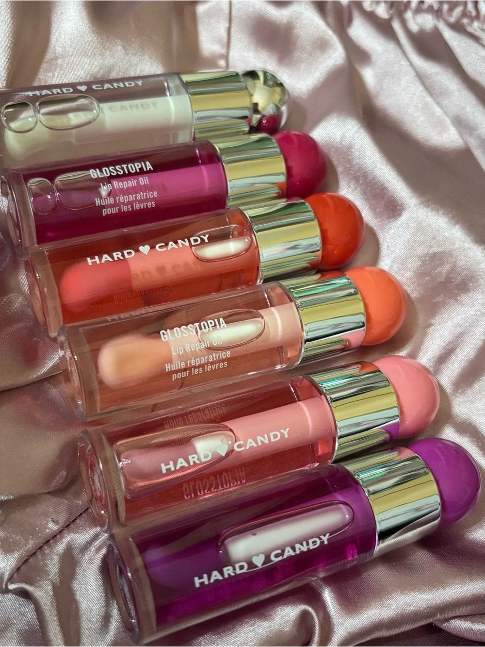 💝NEW Hard Candy Glosstopia Lip Repair Oil set💝